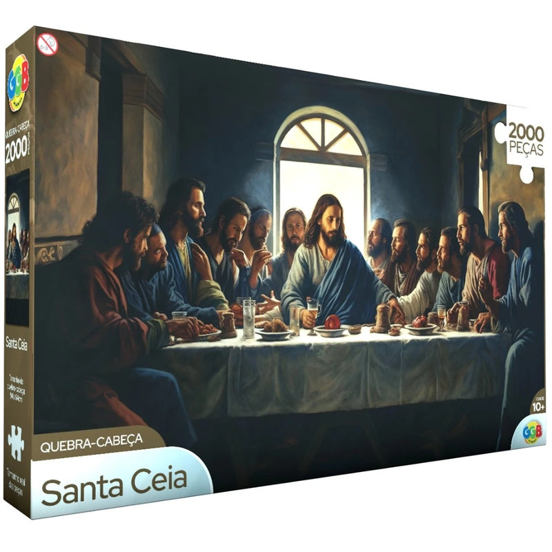🧩 Quebra-Cabeça “A Última Ceia” – 2000 Peças